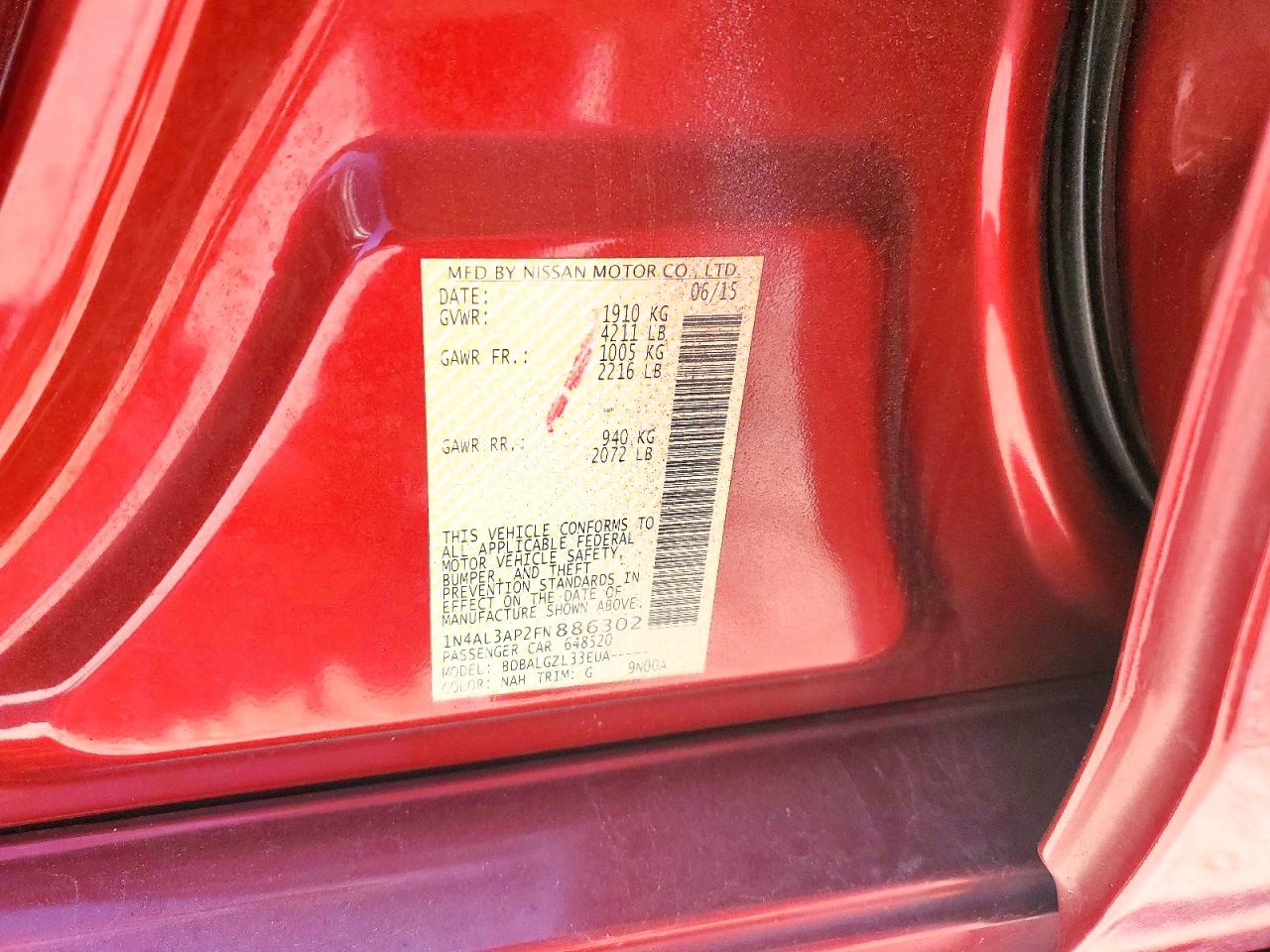 Nissan Altima 2.5 S