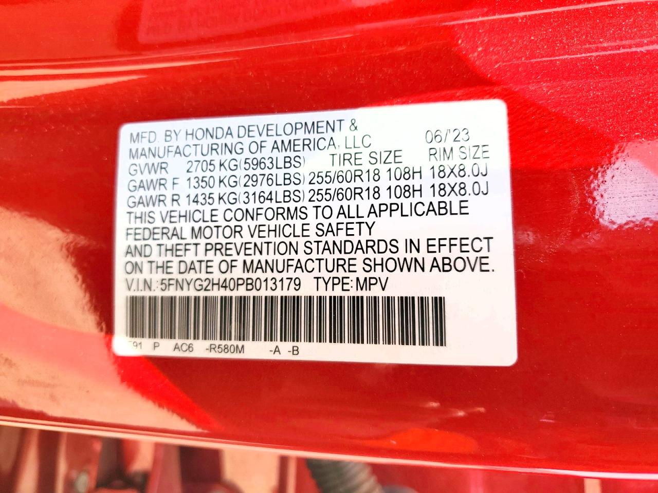 Honda Pilot Exl