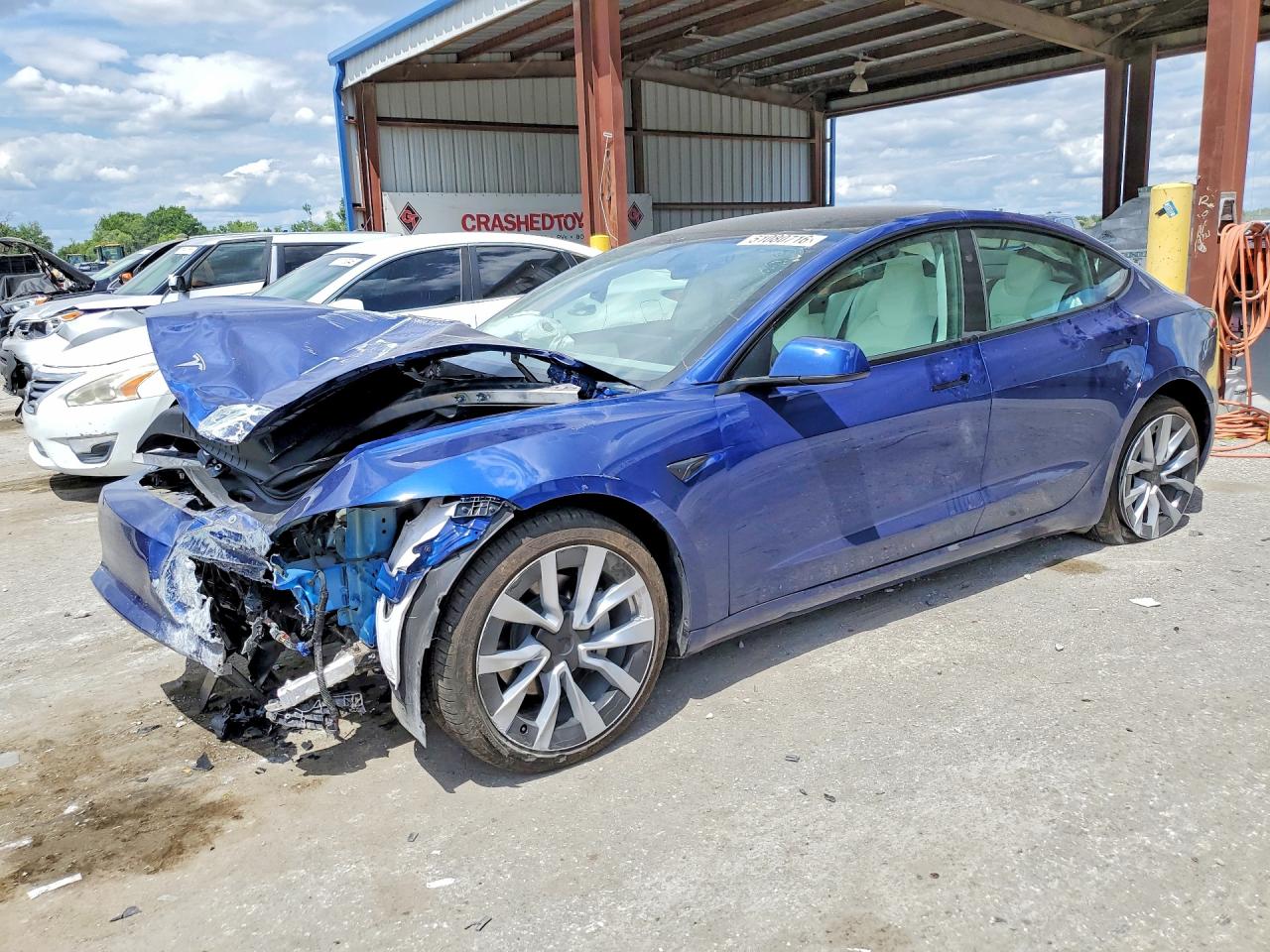 Salvage Tesla Model 3 Image