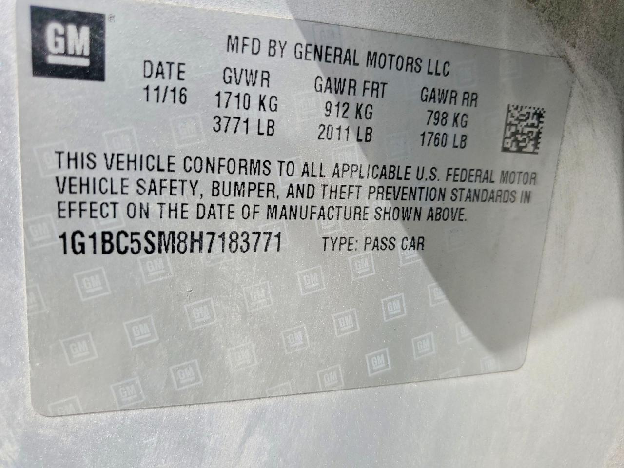 Chevrolet Cruze Ls