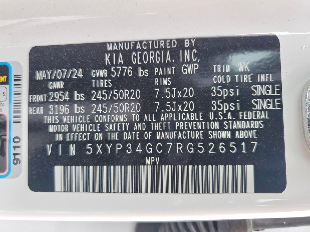 Kia Telluride Ex
