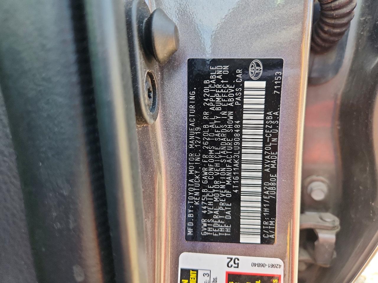 Toyota Camry Se