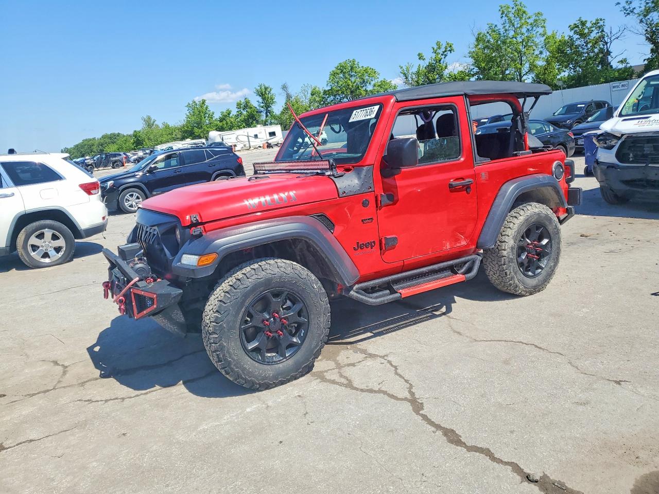 Salvage Jeep Wrangler Image