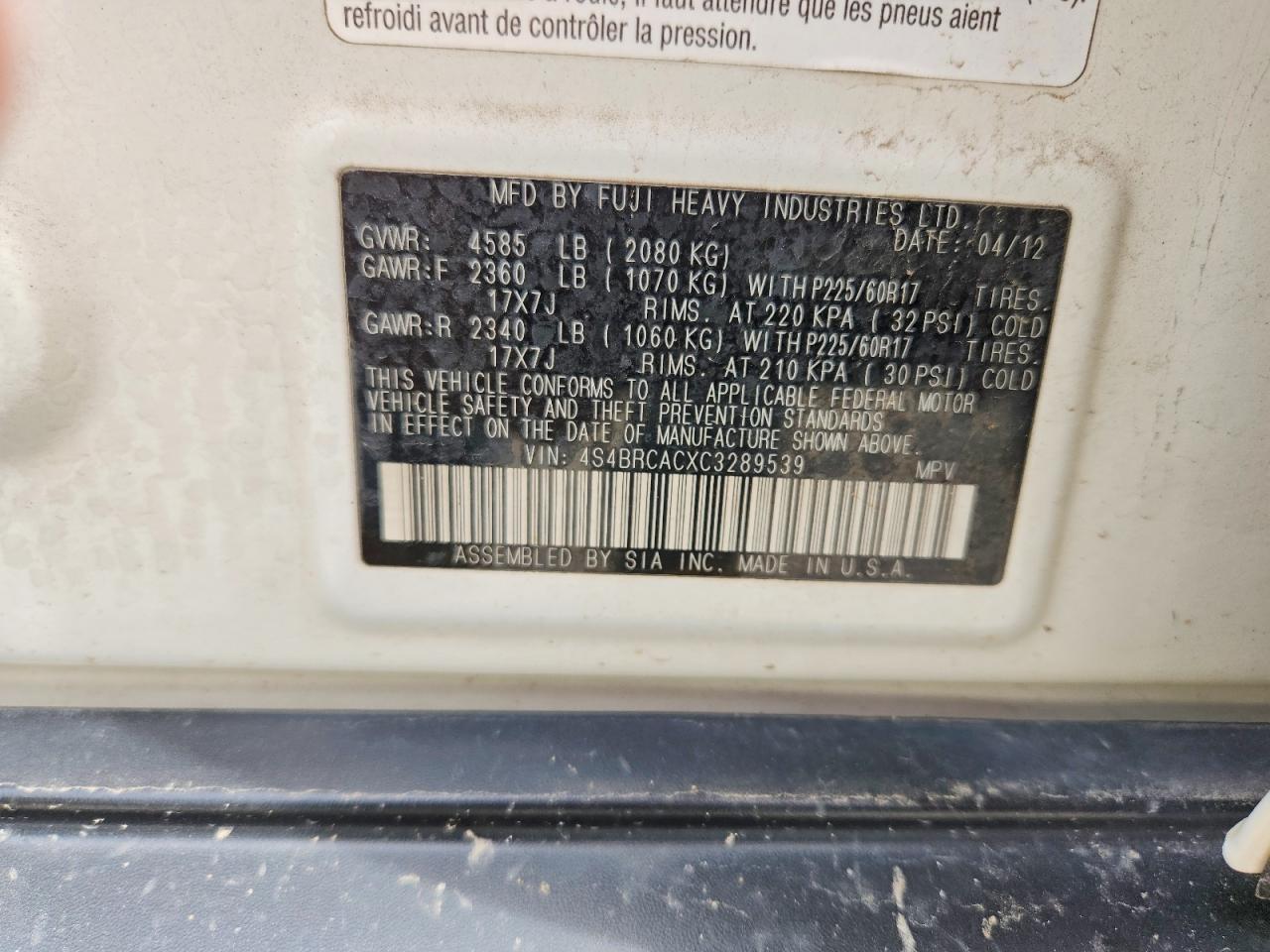 Subaru Outback 2.5i