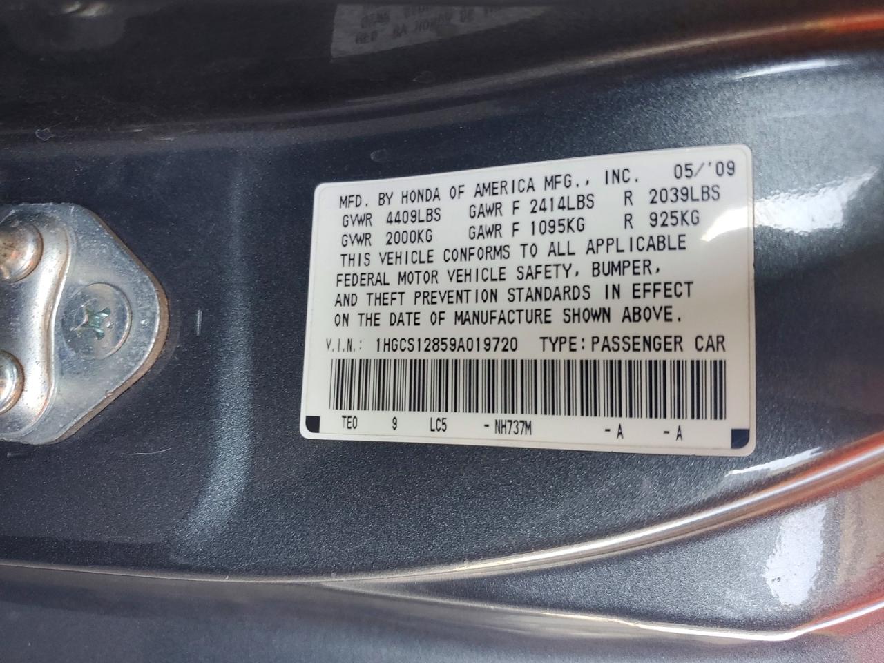 Honda Accord Exl