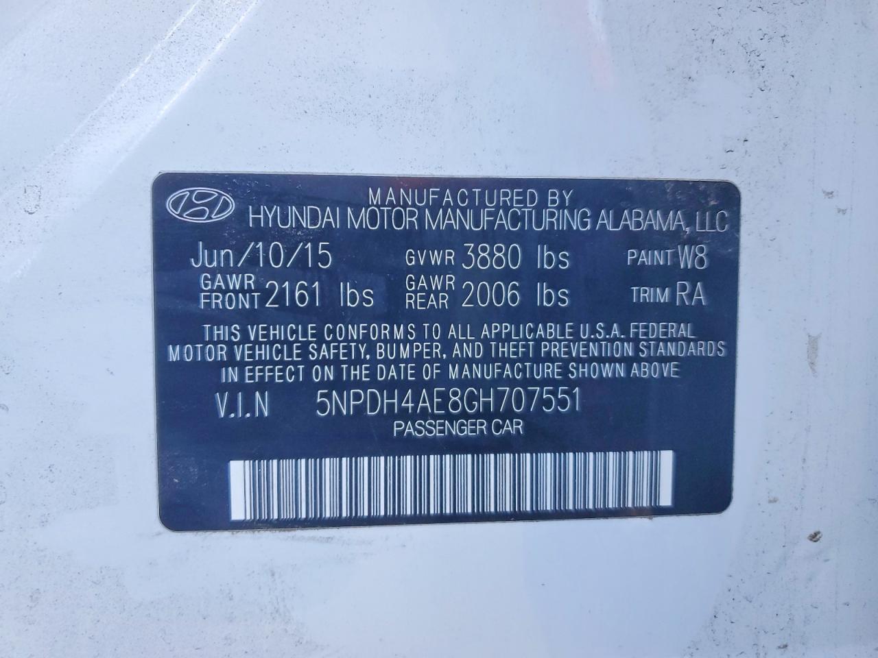 Hyundai ELANTRA Se