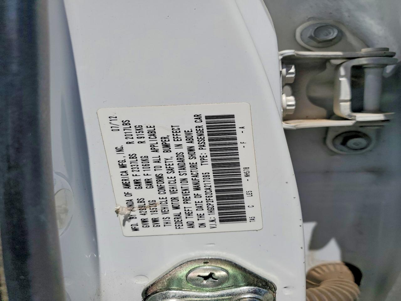 Honda Accord Se