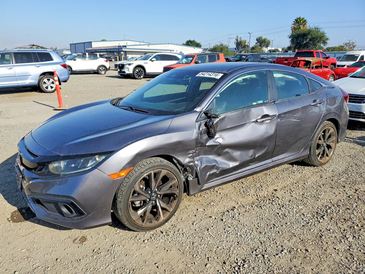 Salvage Honda Civic Image