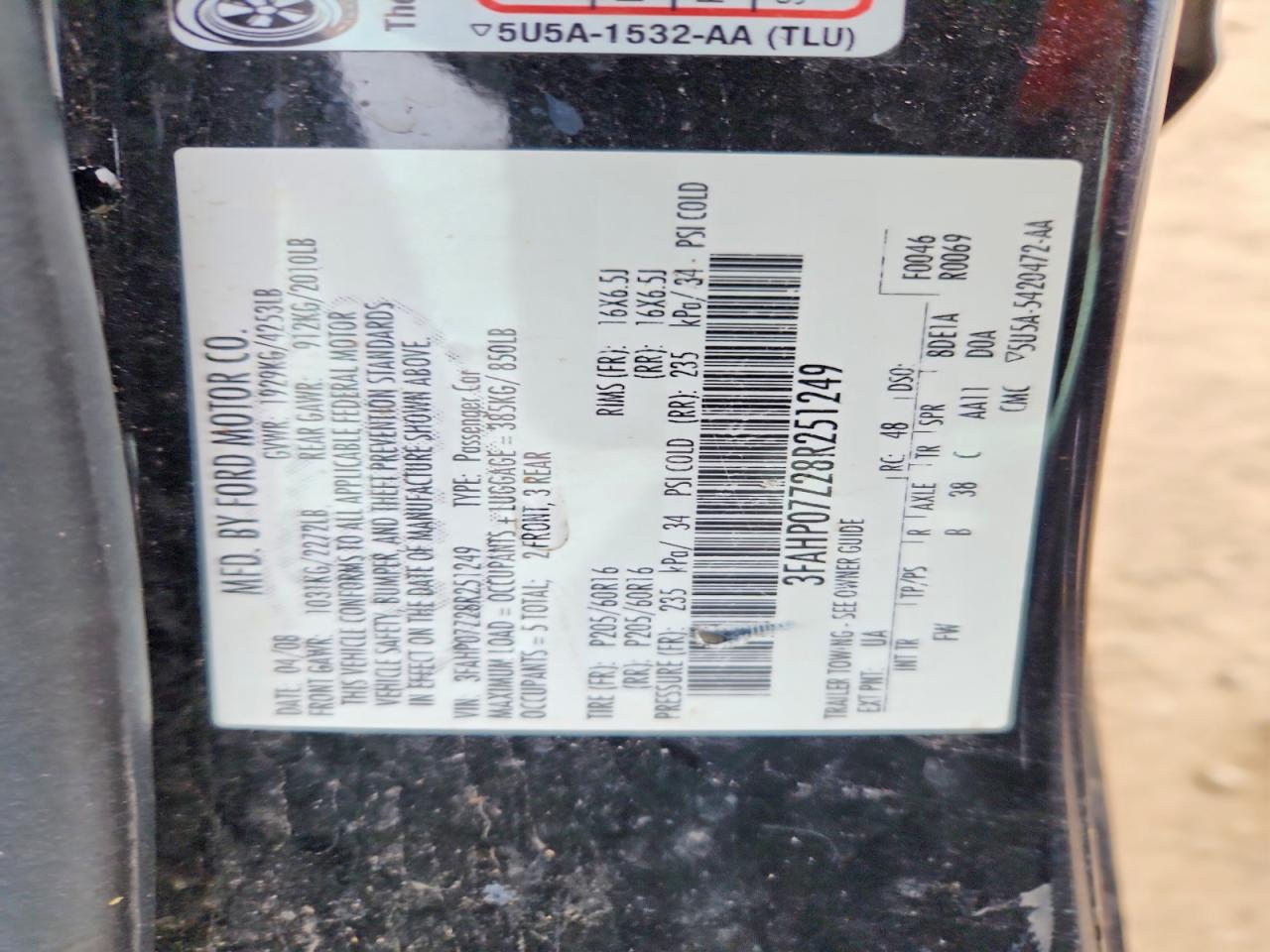 Ford Fusion Se
