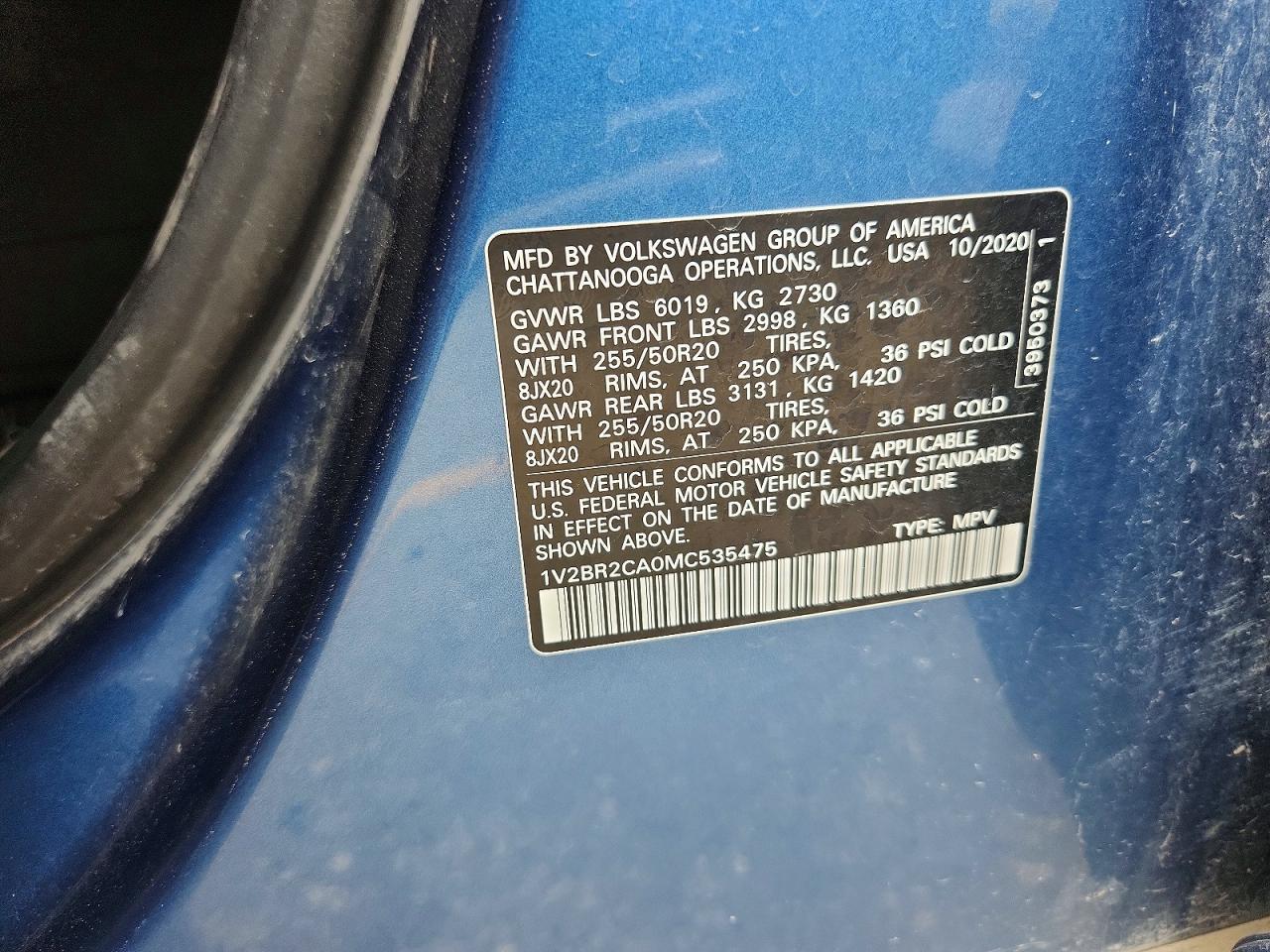 Volkswagen Atlas Sel