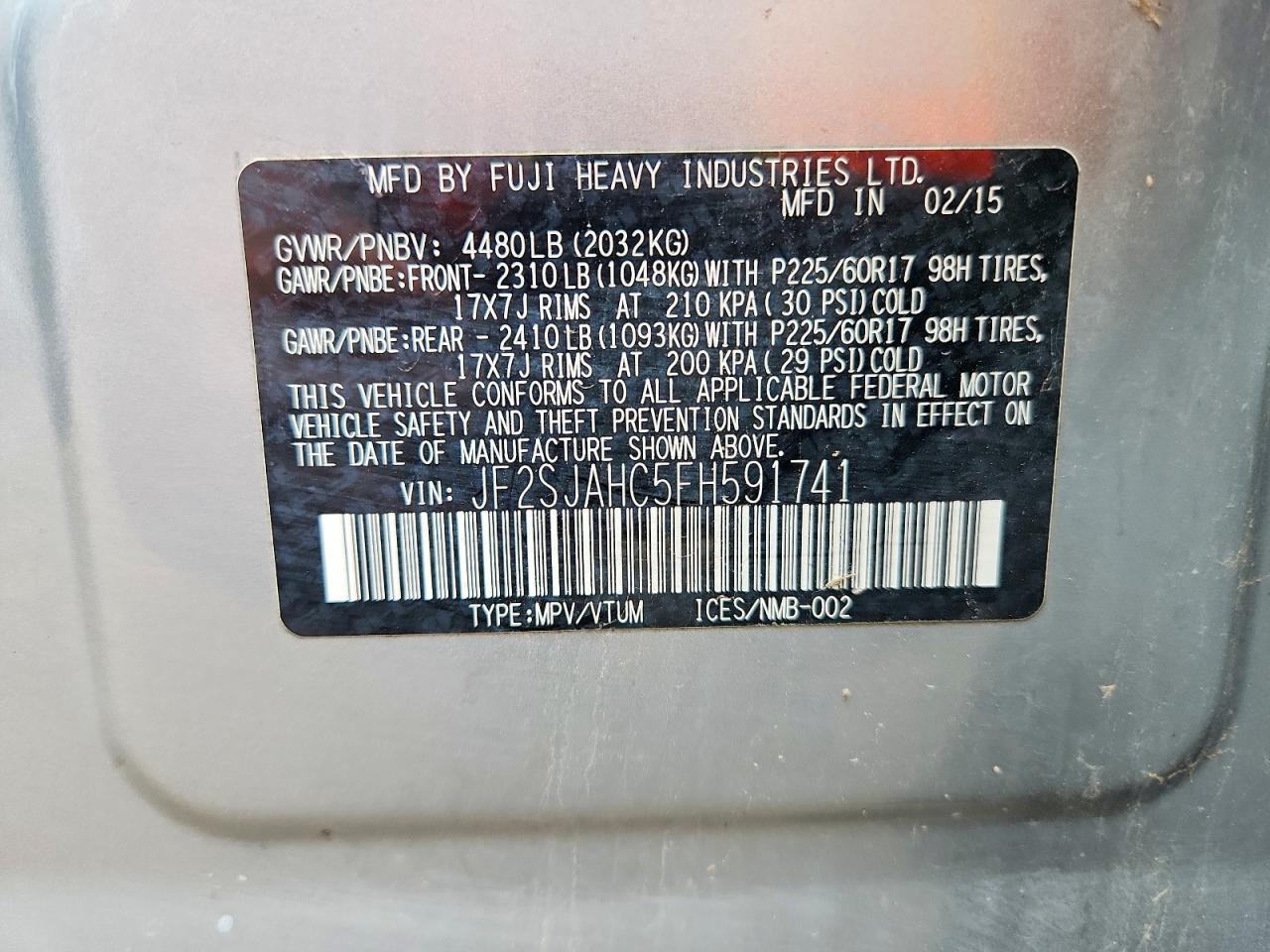 Subaru Forester 2.5i Limited