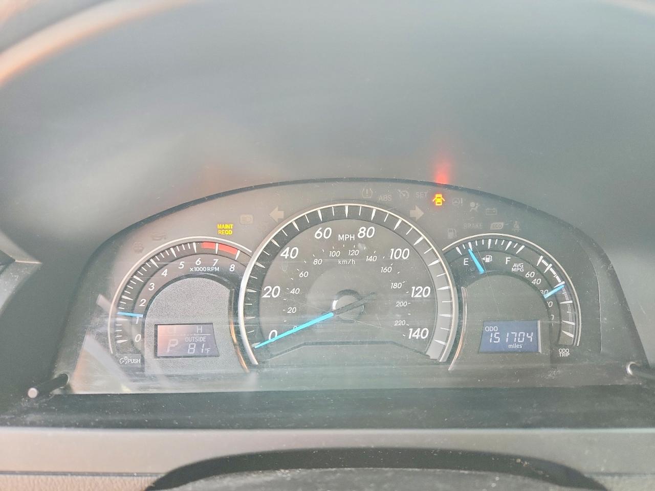 Toyota Camry Le