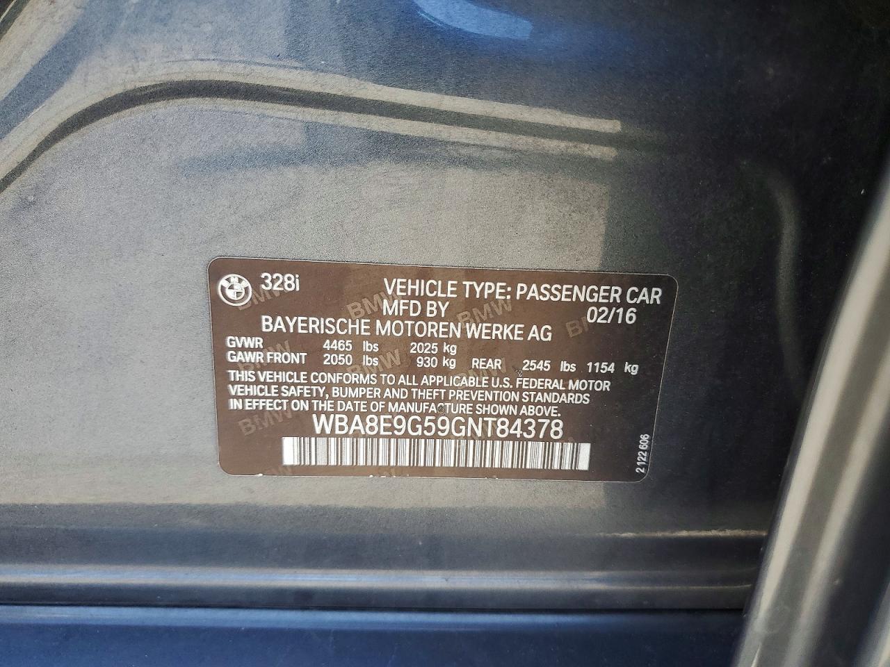 BMW 3 Series I Sulev