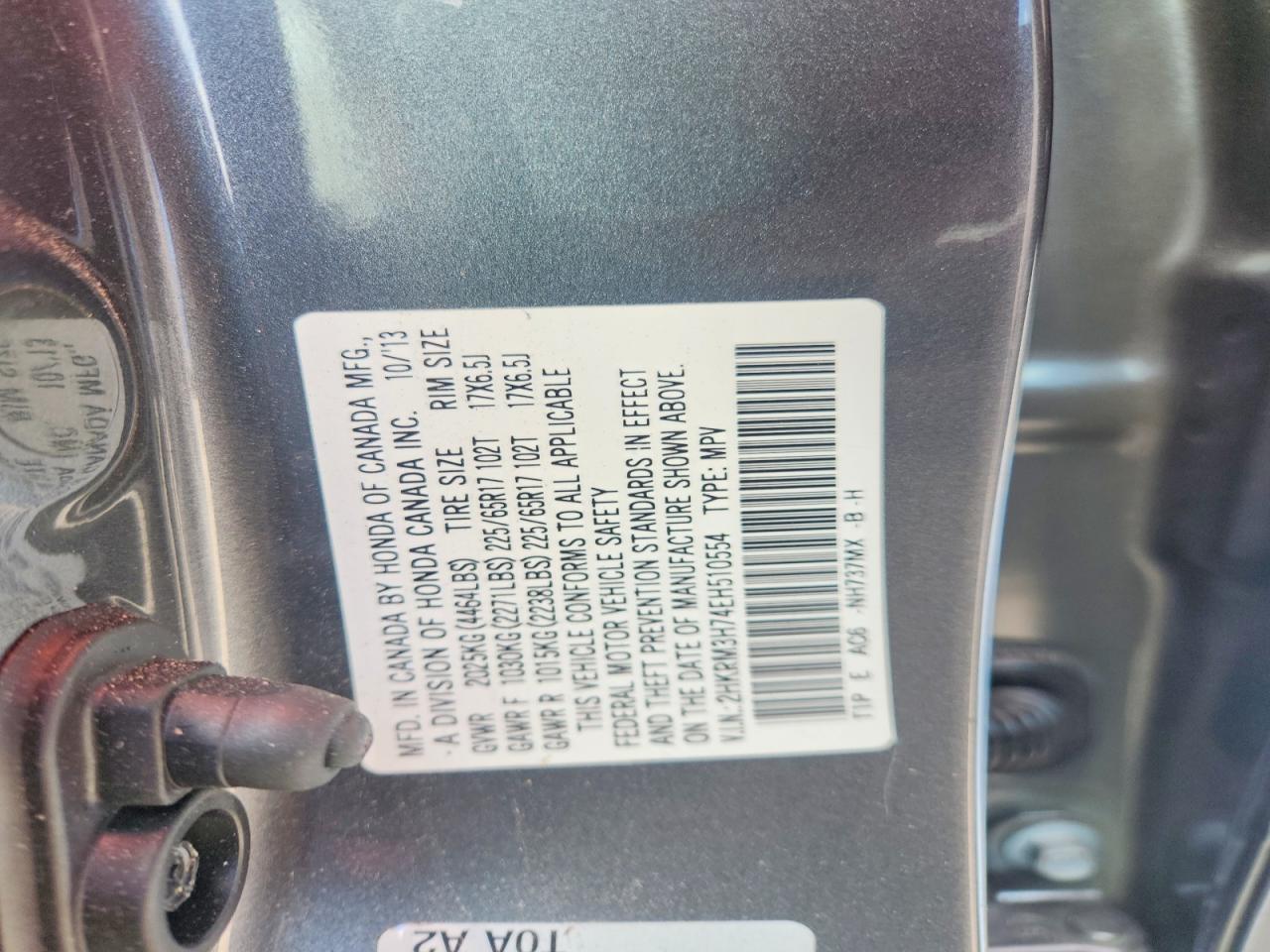 Honda Crv Exl