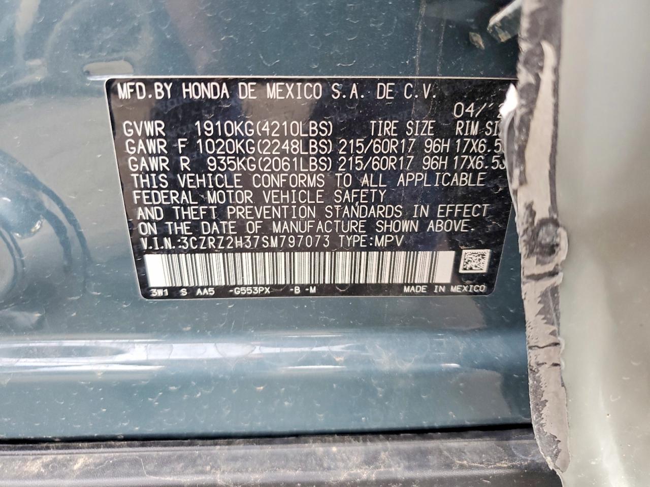 Honda HR-V Lx