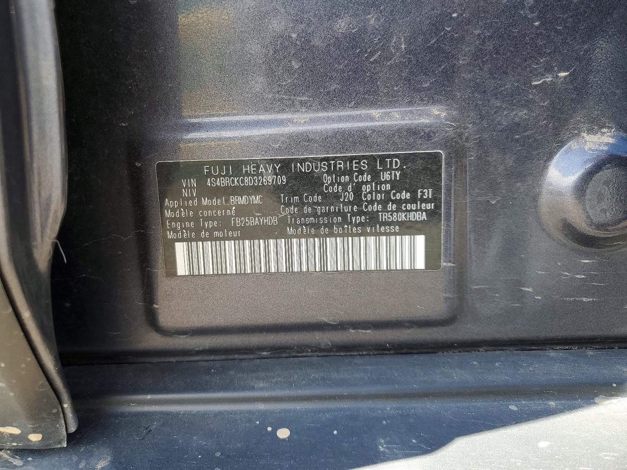 Subaru Outback 2.5i Limited