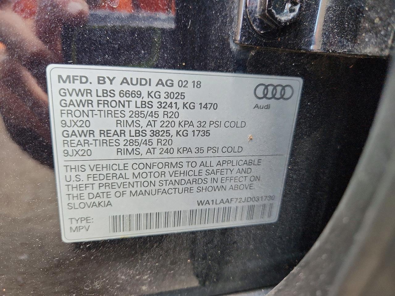 Audi Q7 Premium Plus