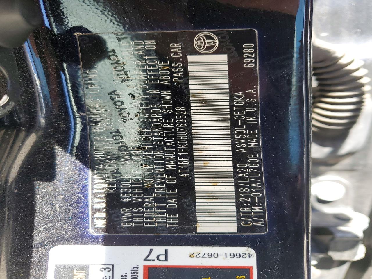 Toyota Camry Xle