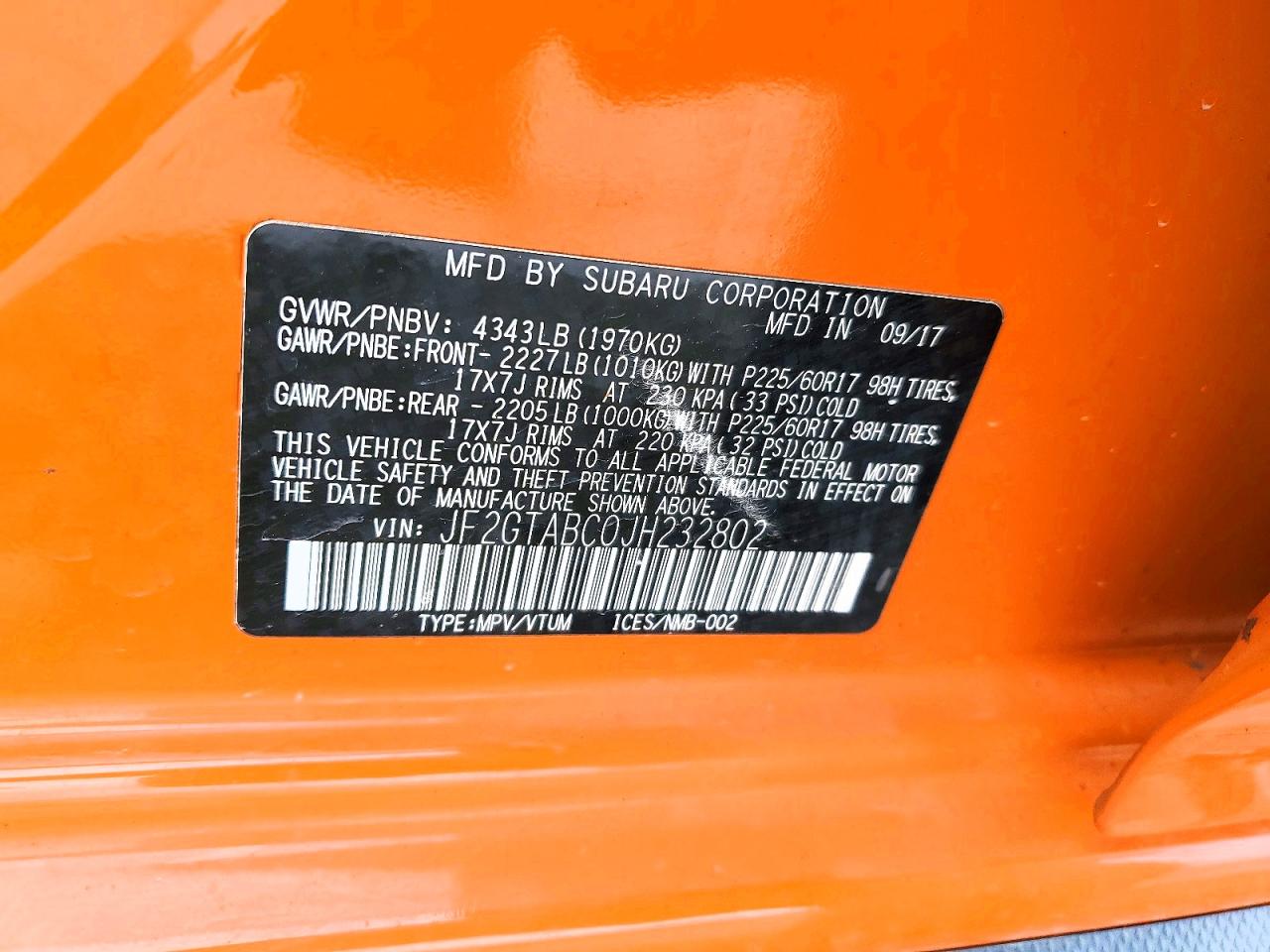 Subaru Crosstrek Premium