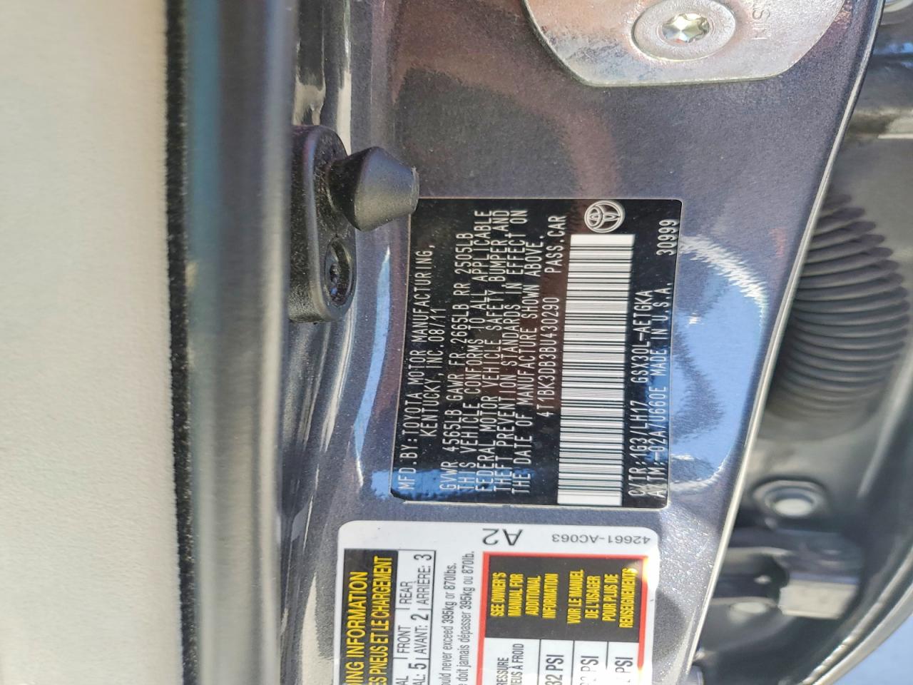 Toyota Avalon Base
