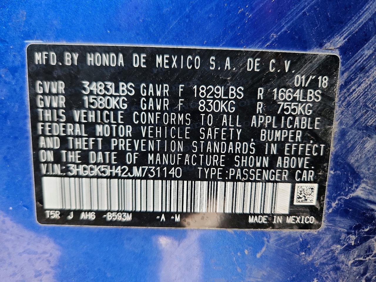 Honda Fit Lx