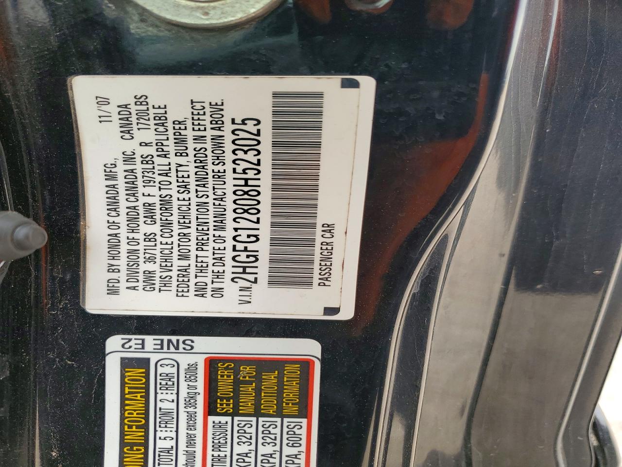 Honda Civic Ex