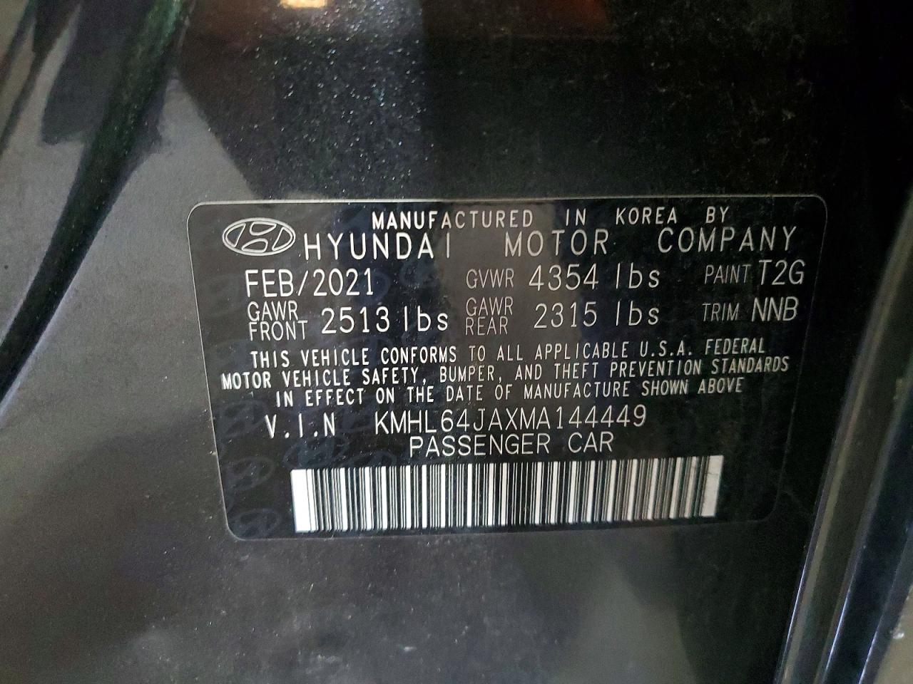 Hyundai SONATA Sel
