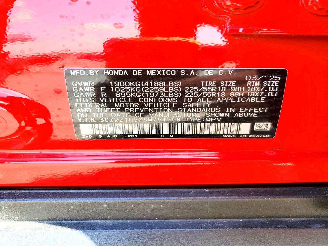 Honda HR-V Sport
