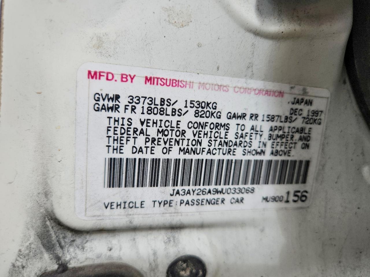 Mitsubishi Mirage De