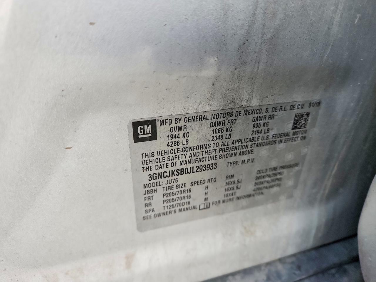 Chevrolet Trax Ls