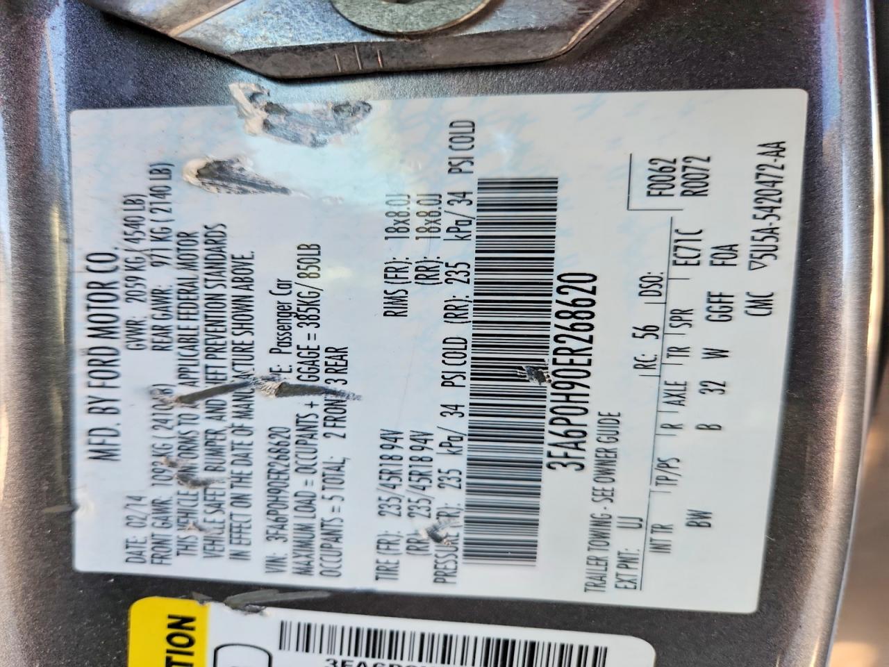 Ford Fusion Se