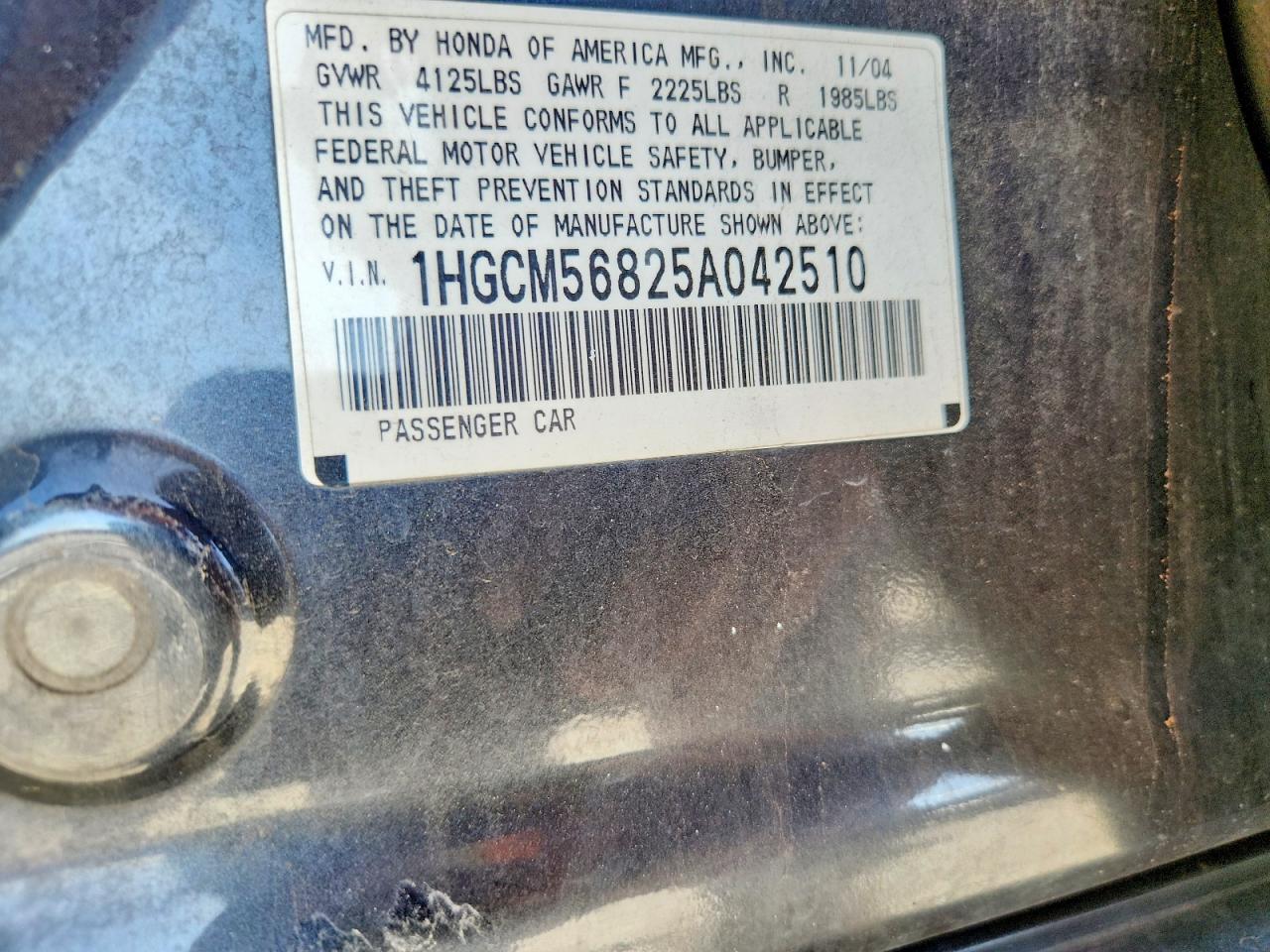 Honda Accord Ex