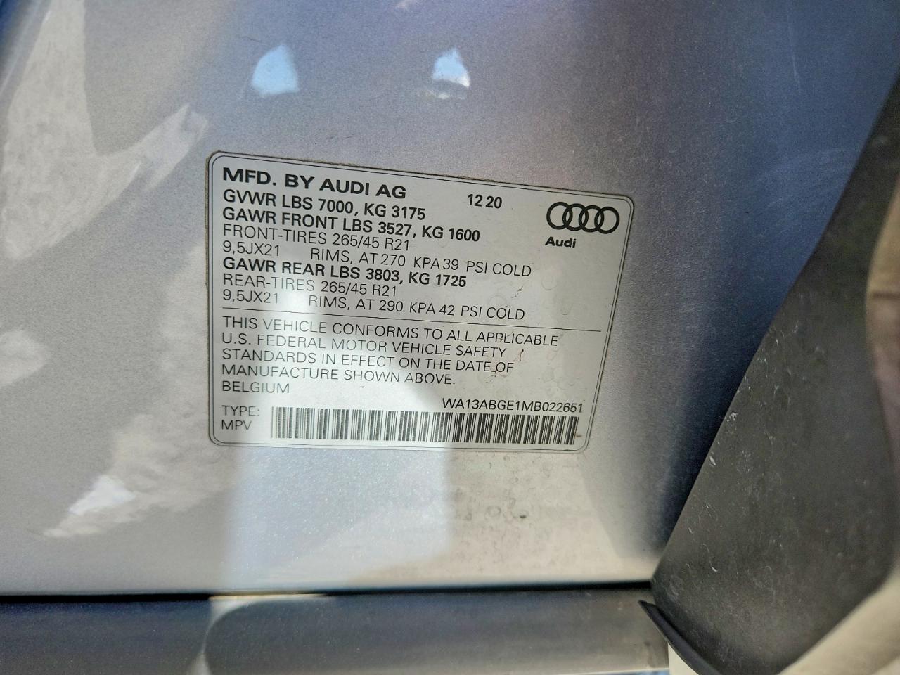 Audi e-tron Sportback Prestige