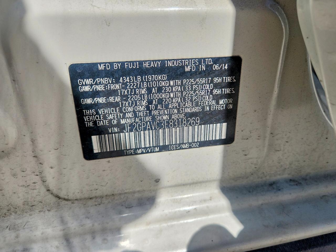 Subaru Xv 2.0 Premium