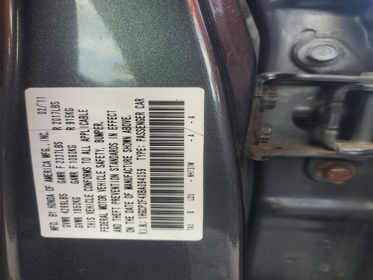 Honda Accord Lxp