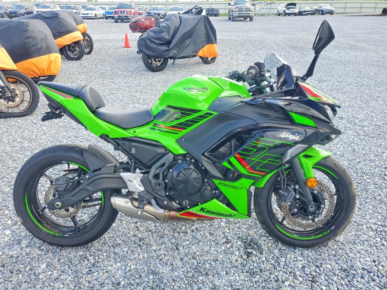 Salvage Kawasaki Ex Image