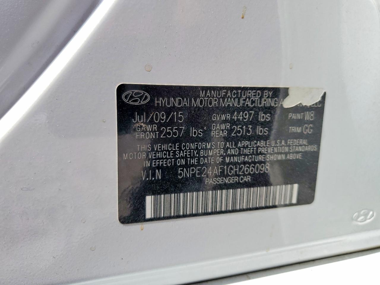 Hyundai SONATA Se