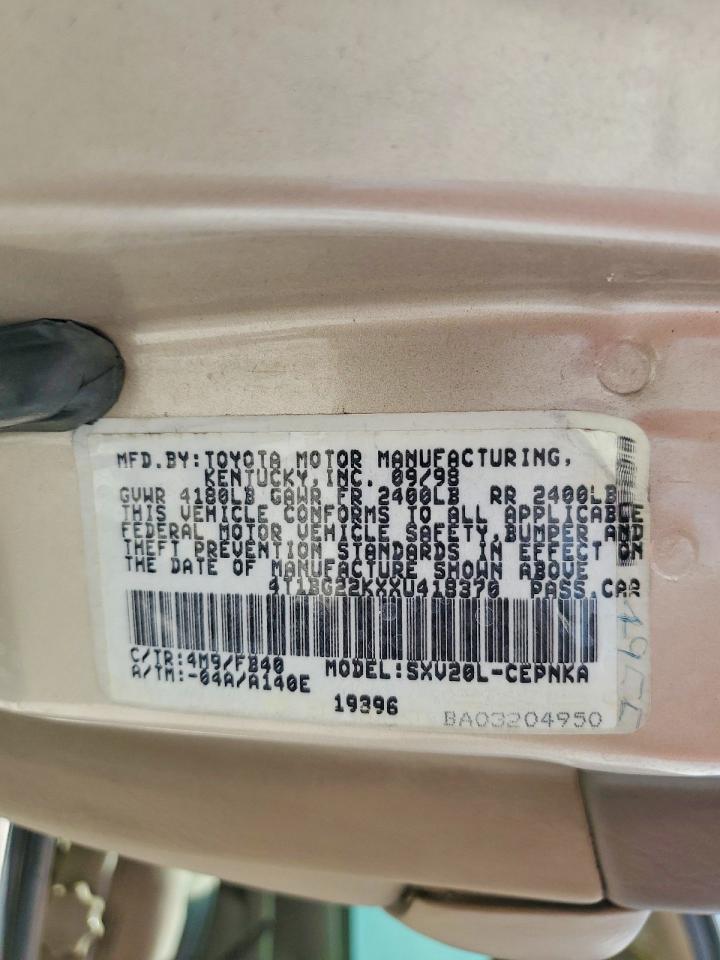 Toyota Camry Le