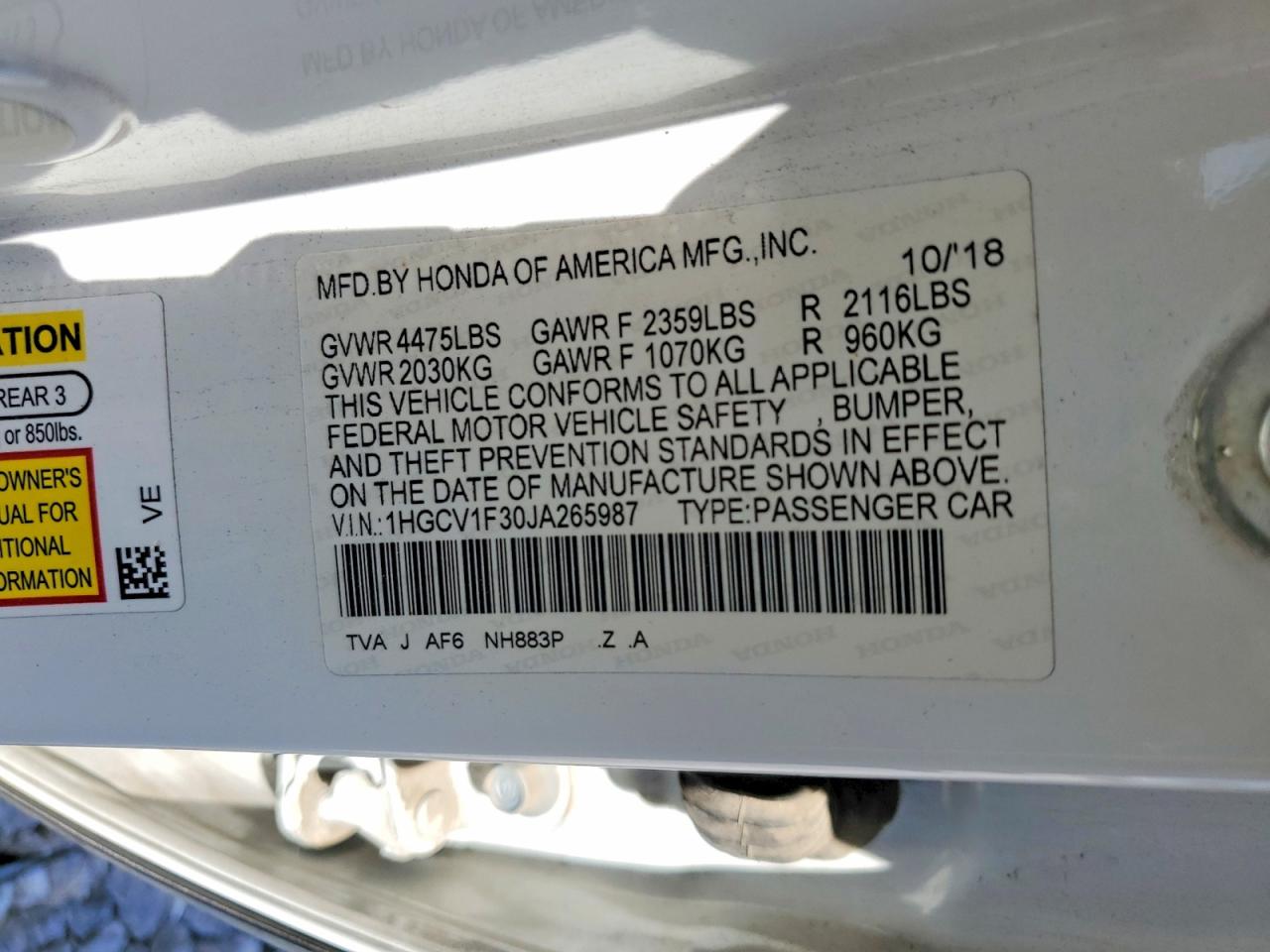 Honda Accord Sport