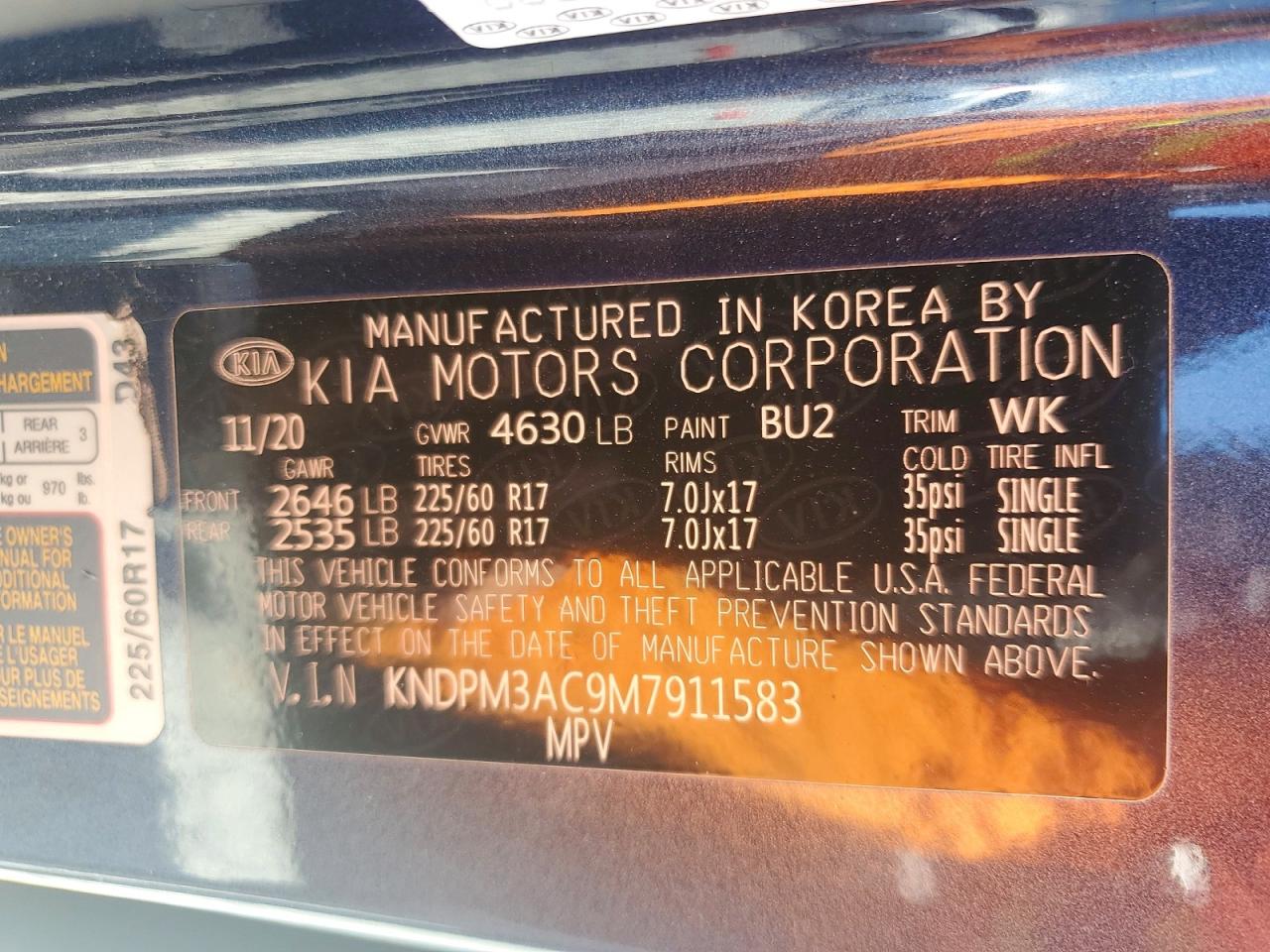 Kia Sportage Lx