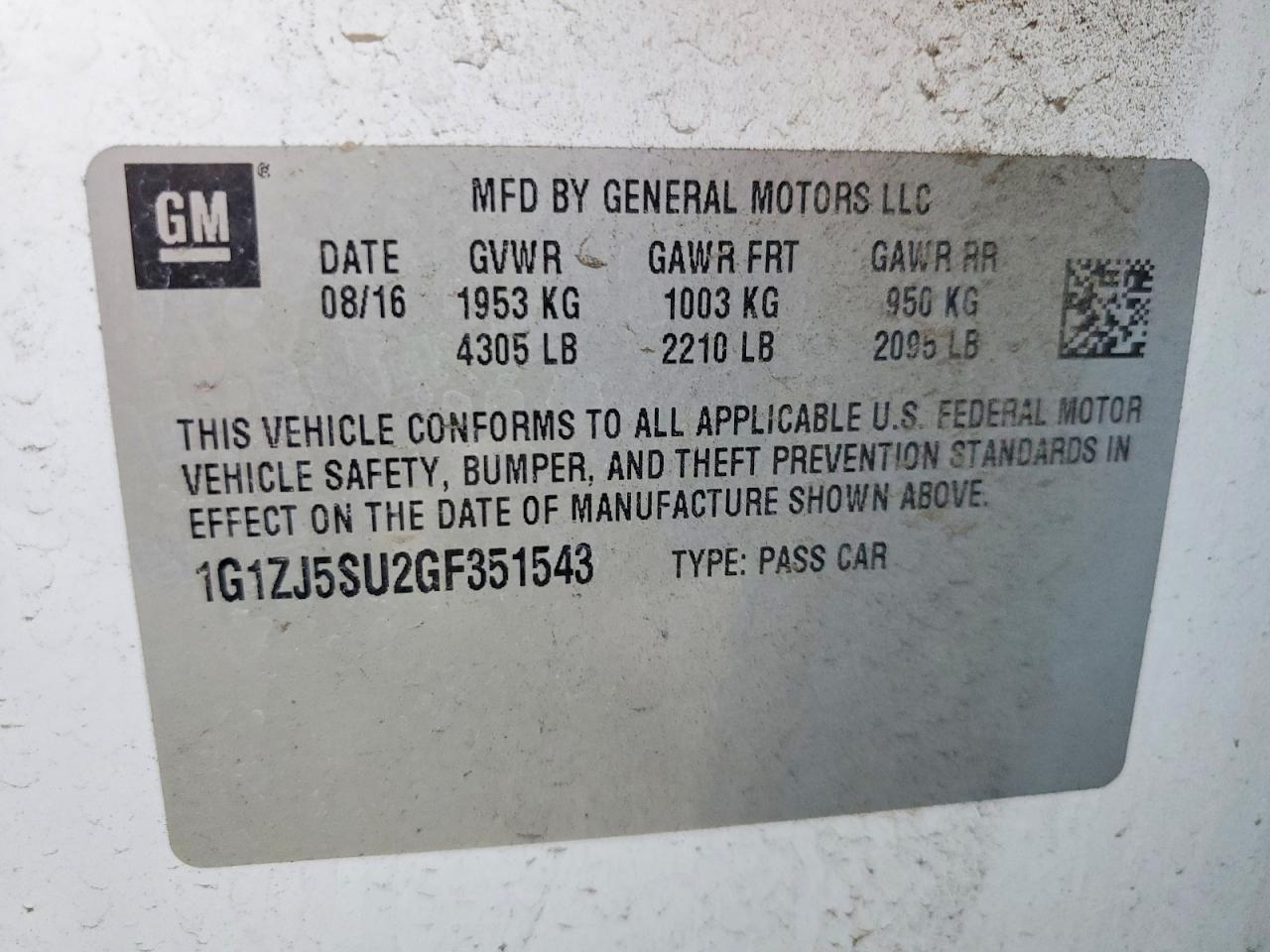 Chevrolet Malibu Hybrid