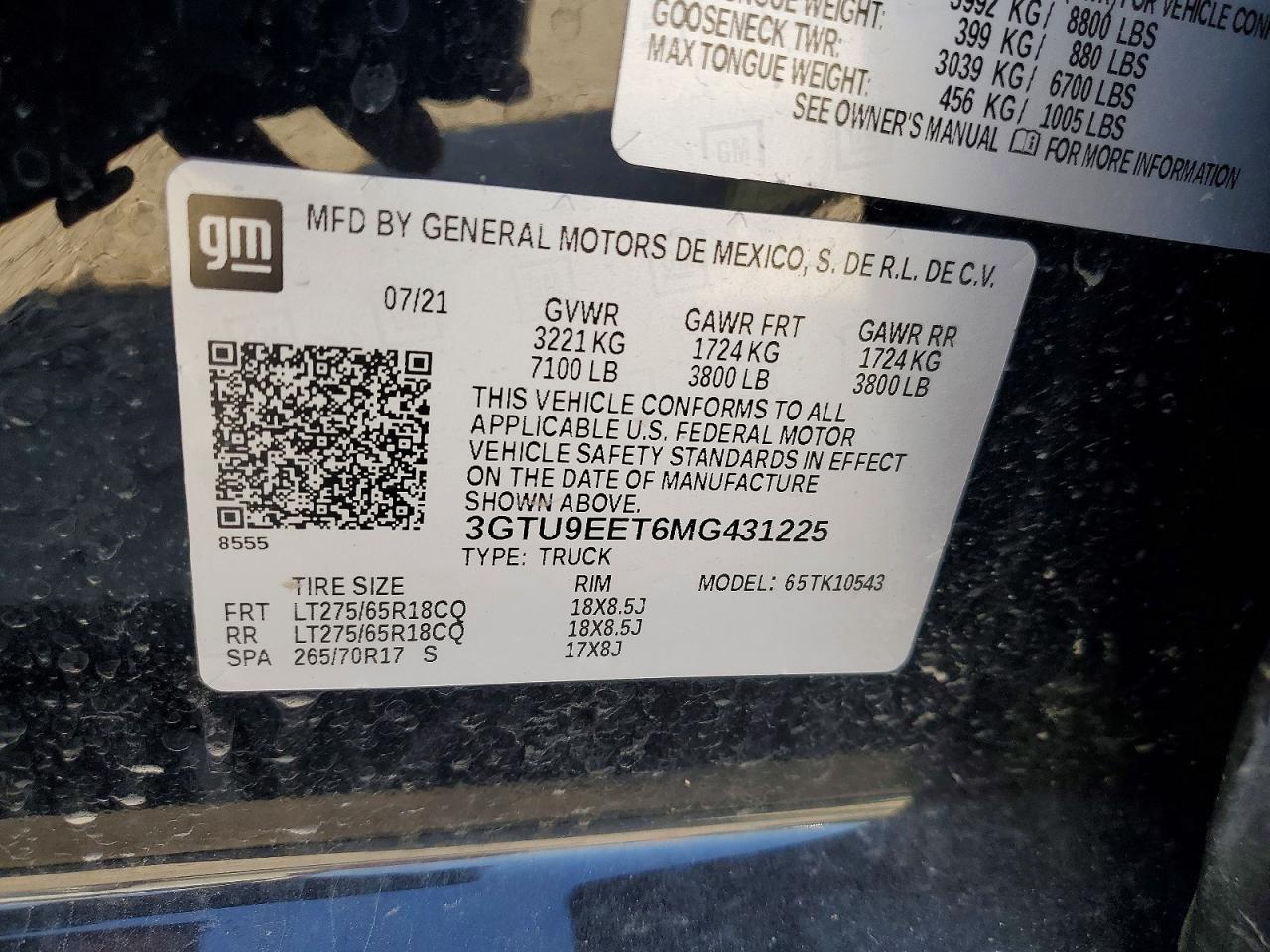 GMC Sierra K1500 At4