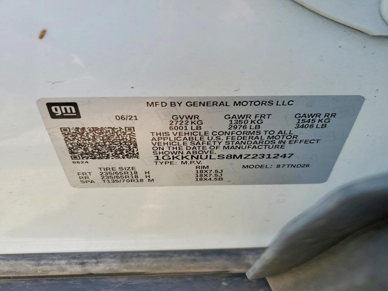 GMC Acadia Slt