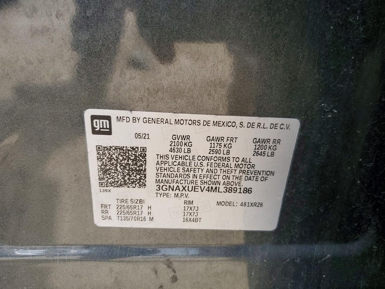 Chevrolet Equinox Lt