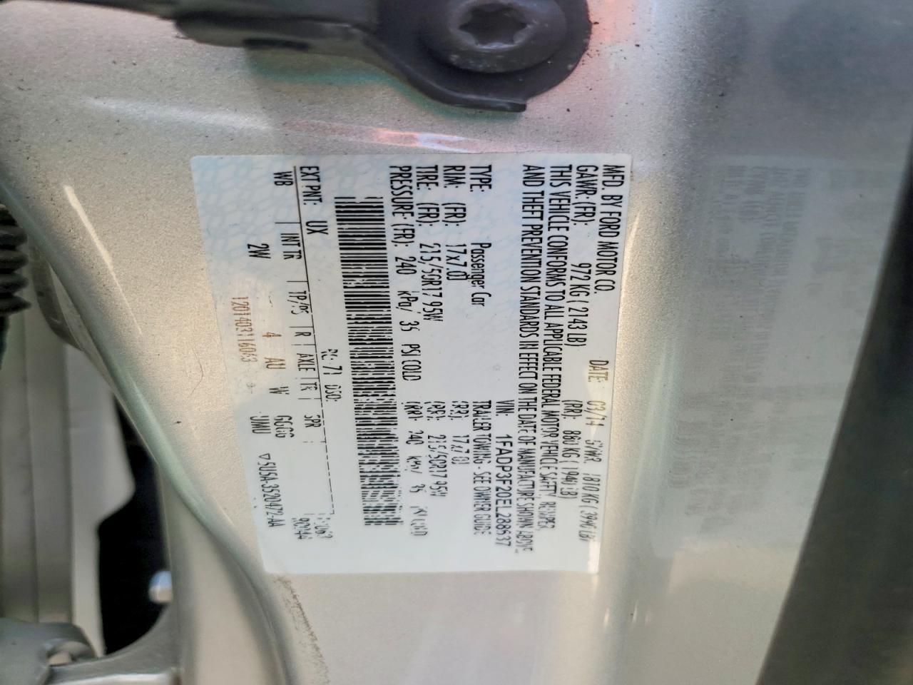 Ford Focus Se