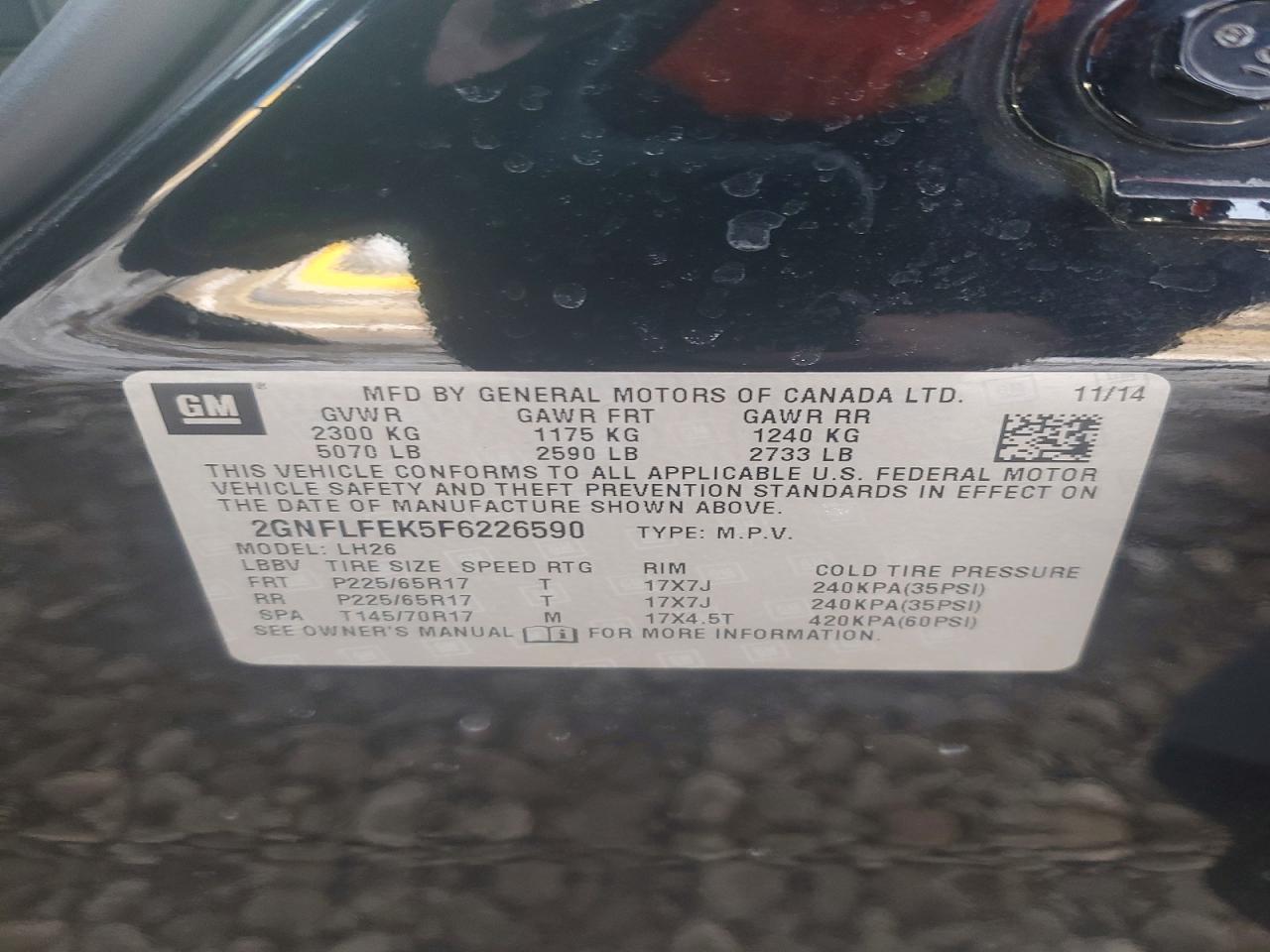 Chevrolet Equinox Lt