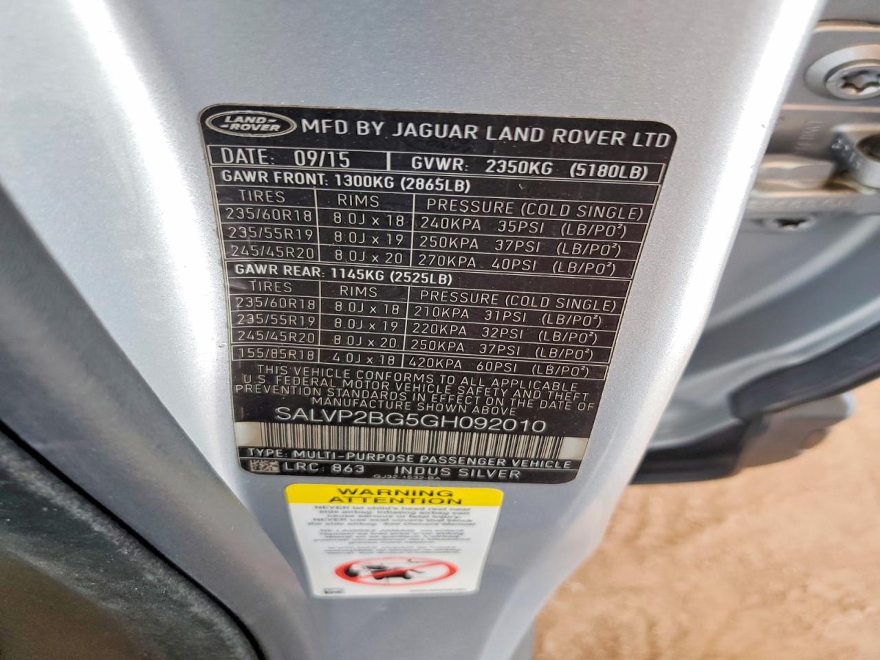 Land Rover Range Rover Se