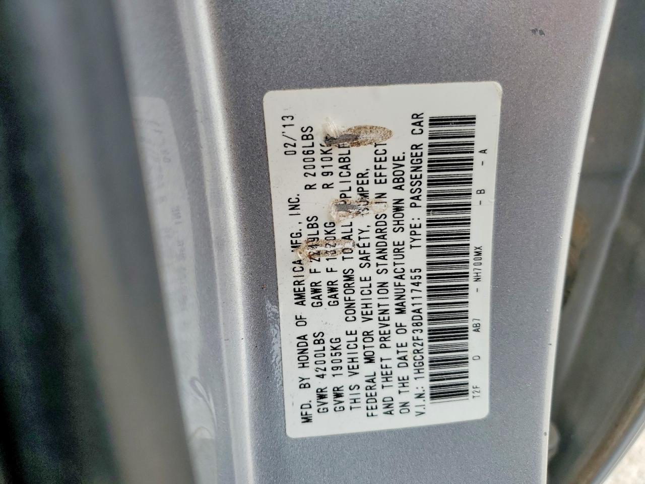 Honda Accord Lx