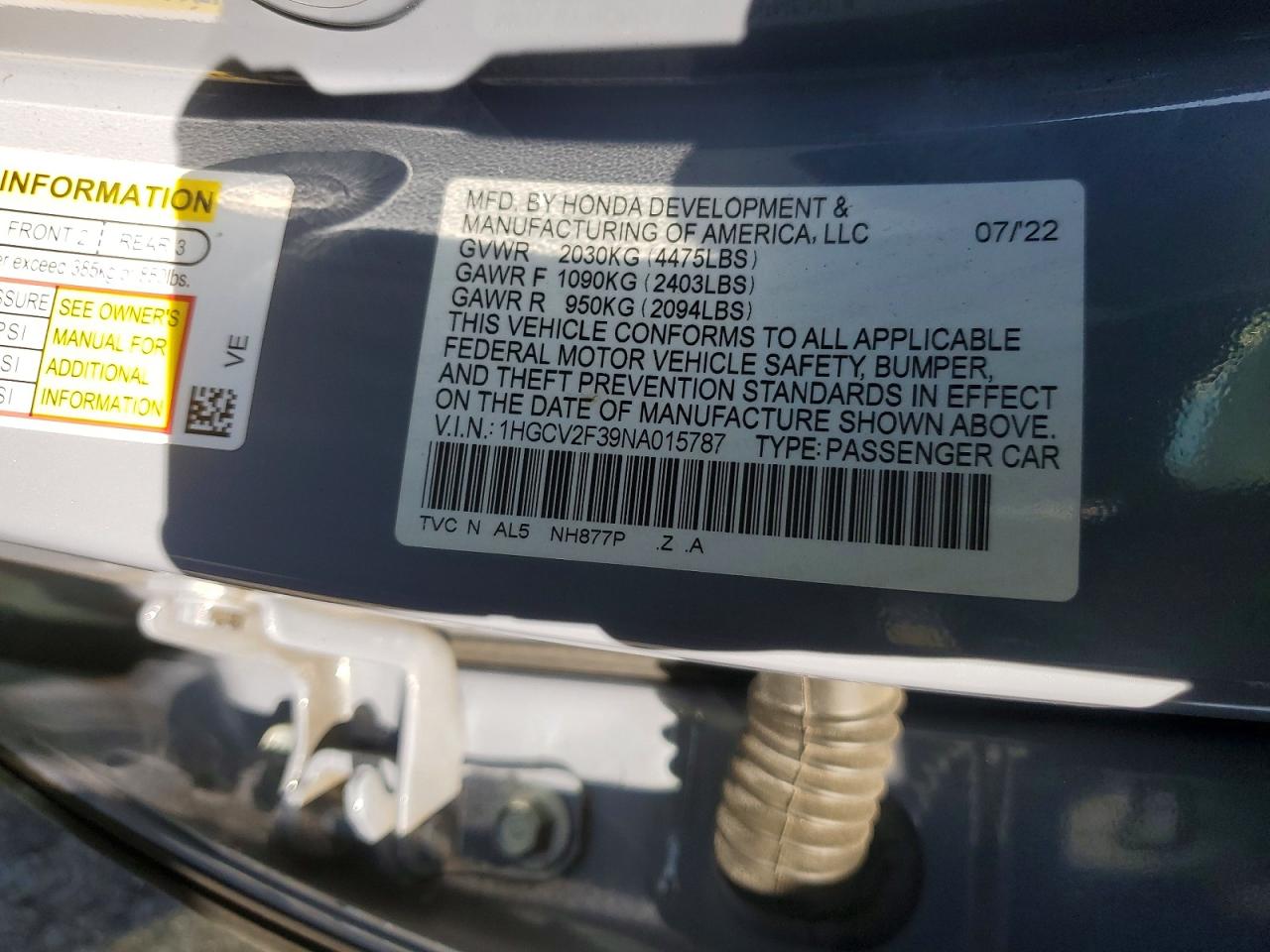 Honda Accord Sport