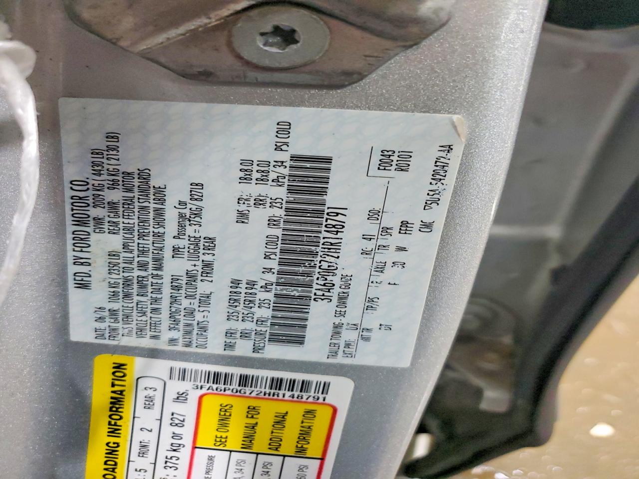 Ford Fusion S